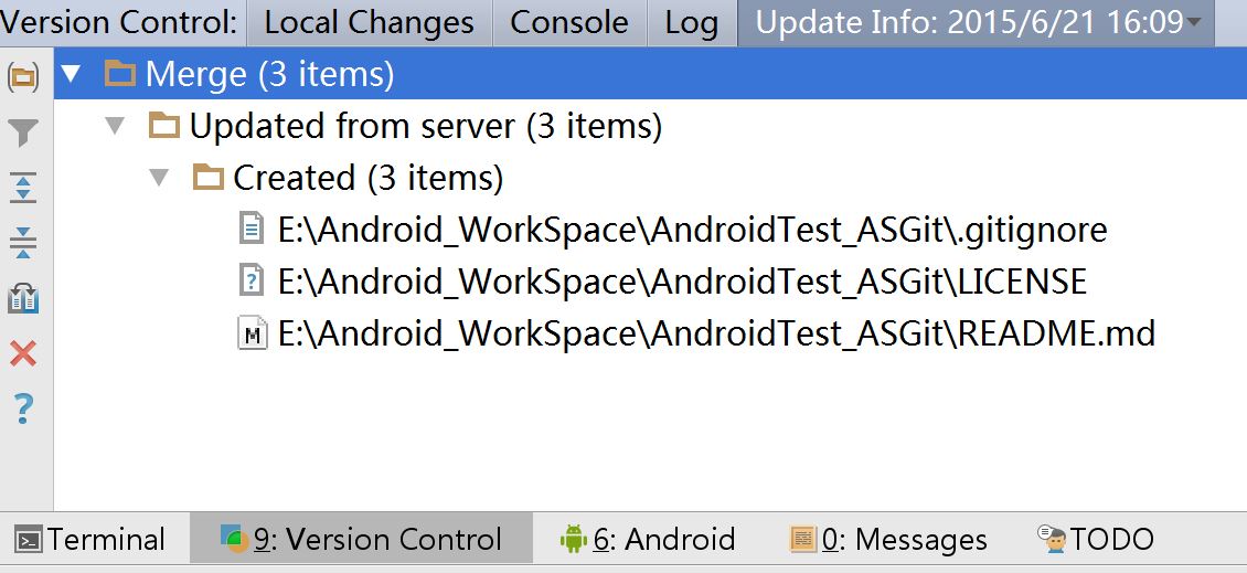 Android Studio开发第四篇版本管理Git