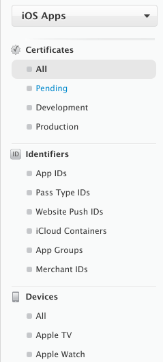 iOS开发-Certificates、Identifiers和Profiles详解