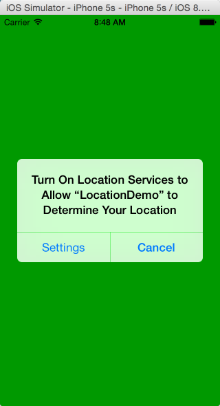 iOS开发-iOS8地理位置定位