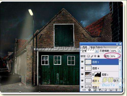 Photoshop合成教程:白天变成黑夜