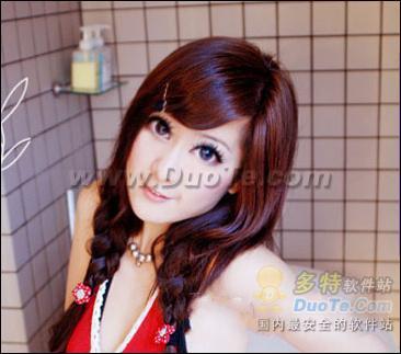 Photoshop教程:打造迷人的大眼睛美女