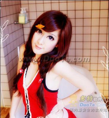 Photoshop教程:打造迷人的大眼睛美女