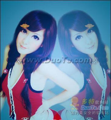 Photoshop教程:打造迷人的大眼睛美女