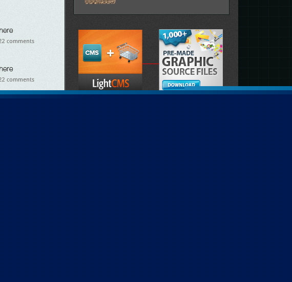 wordpress模板设计PS教程六:侧边栏制作