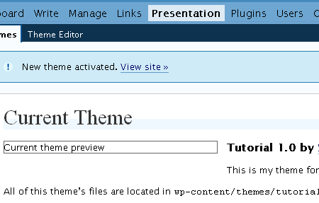 WordPress主题开发教程三:开始编写index.php文件