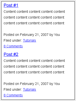 WordPress主题开发教程二:模板文件介绍