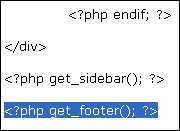 WordPress主题开发教程二十三:底部和拆分 Index